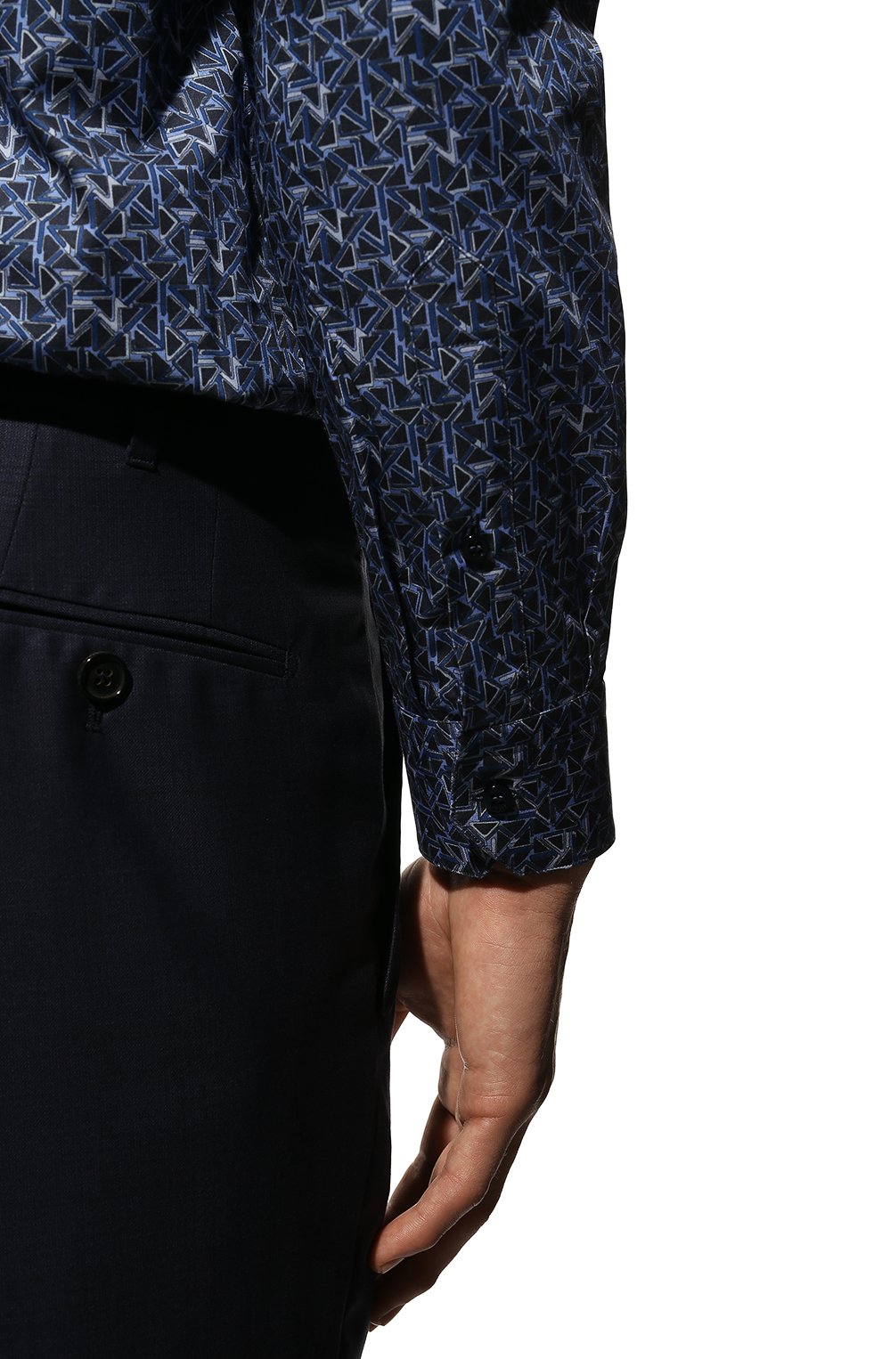 Хлопковая сорочка ZILLI, арт. MFX-30343Z-@/ZSV01, фото 6