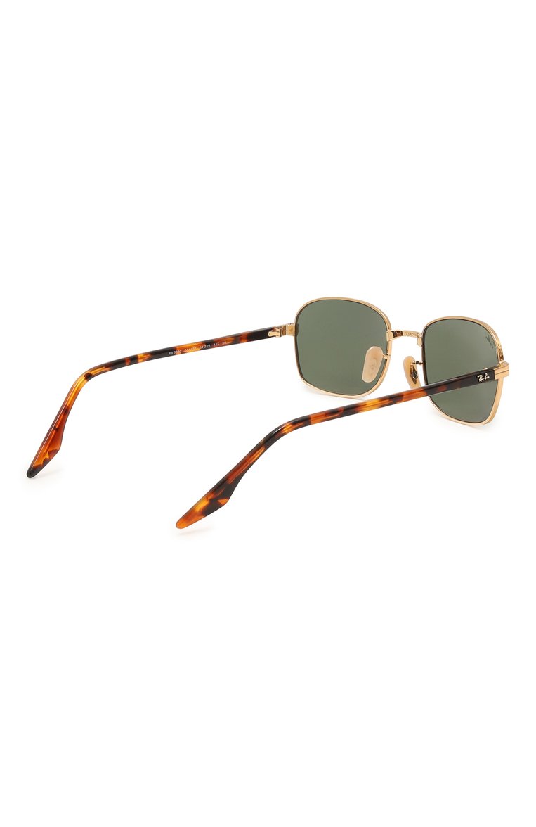 Женские солнцезащитные очки RAY-BAN коричневого цвета, арт. 3690-001/31 | Фото 5 (Тип очков: С/з; Кросс-КТ: С/з-унисекс; Региональные ограничения белый список (Axapta Mercury): Не проставлено; Нос: Не проставлено; Материал: Металл; Оптика Гендер: оптика-унисекс; Очки форма: Прямоугольные)