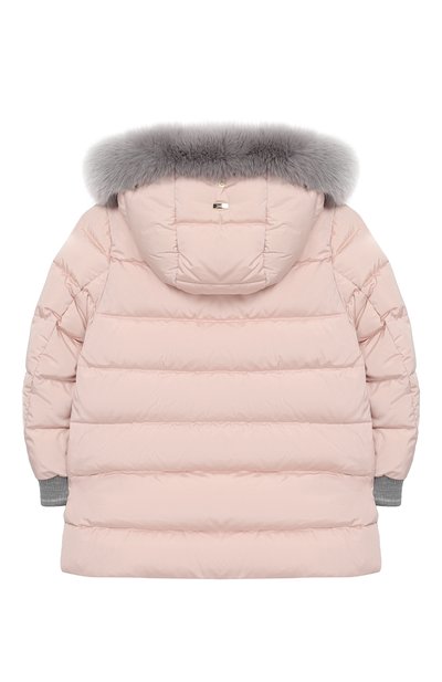 Куртка на молнии с меховой отделкой на капюшоне HERNO, арт. PI0059G/19510/4A-8A, фото 2