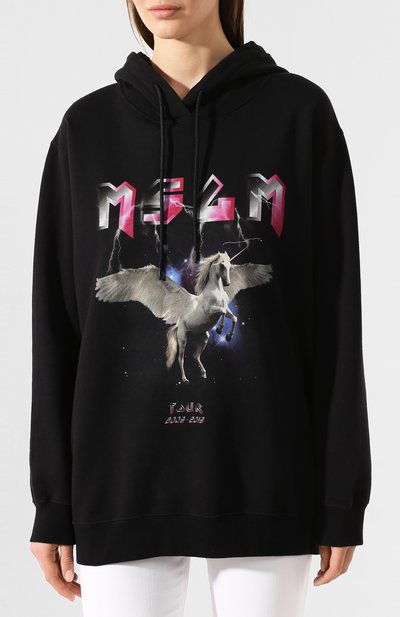 Хлопковое худи MSGM, арт. 2842MDM288 207499, фото 3