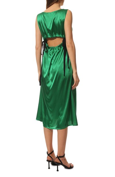 Шелковое платье YVES SALOMON, арт. 22EYR03415SAXW, фото 4