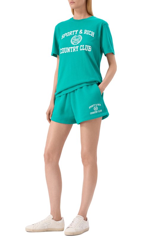 Шорты Sporty and Rich SH052625218GR37 Зелёный  SH052625218GR37 Фото 2