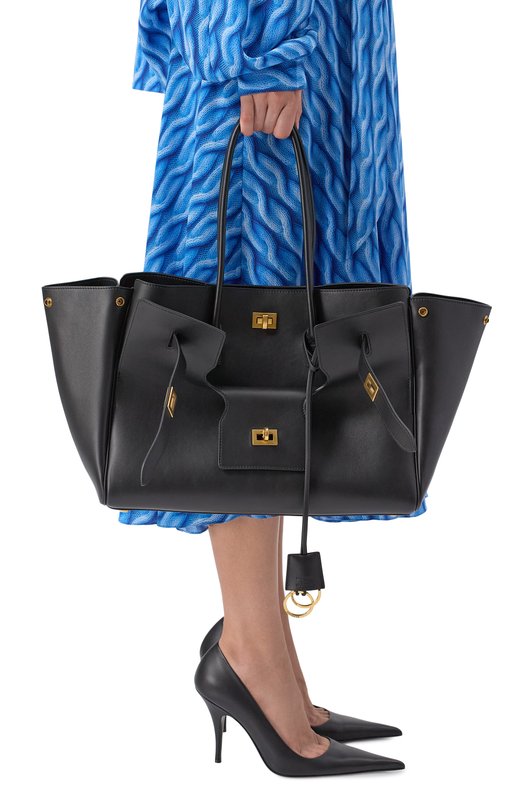 Сумка-тоут Bel Air medium Balenciaga 835670/2ABAV Чёрный  835670/2ABAV Фото 2
