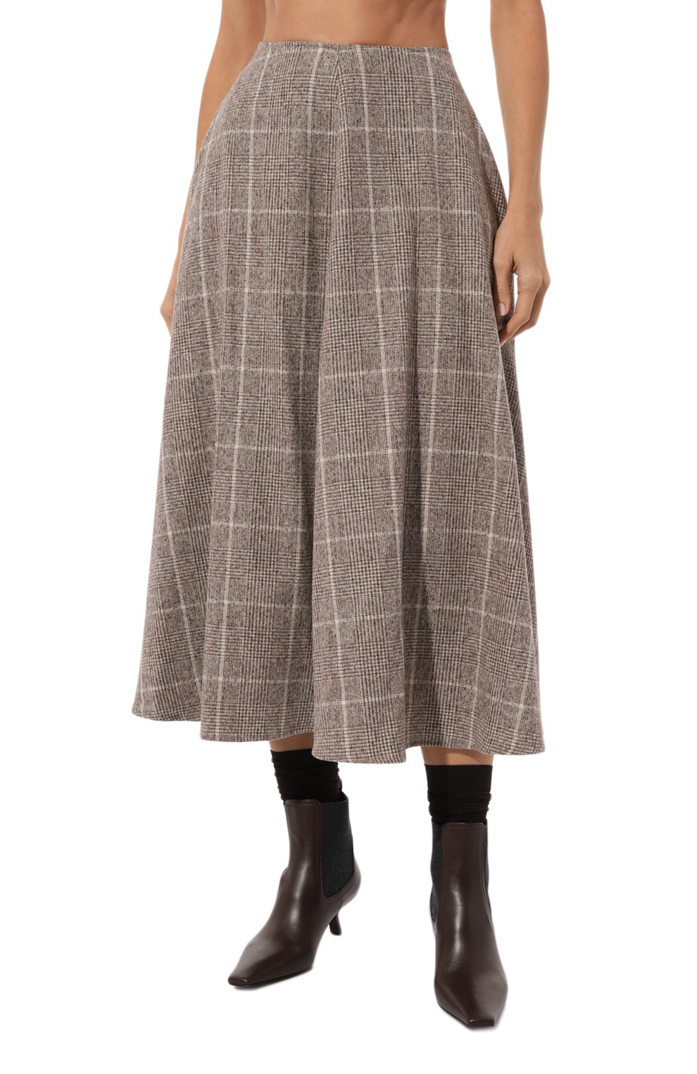 Шерстяная юбка KITON, арт. D58208K0508E01, фото 3