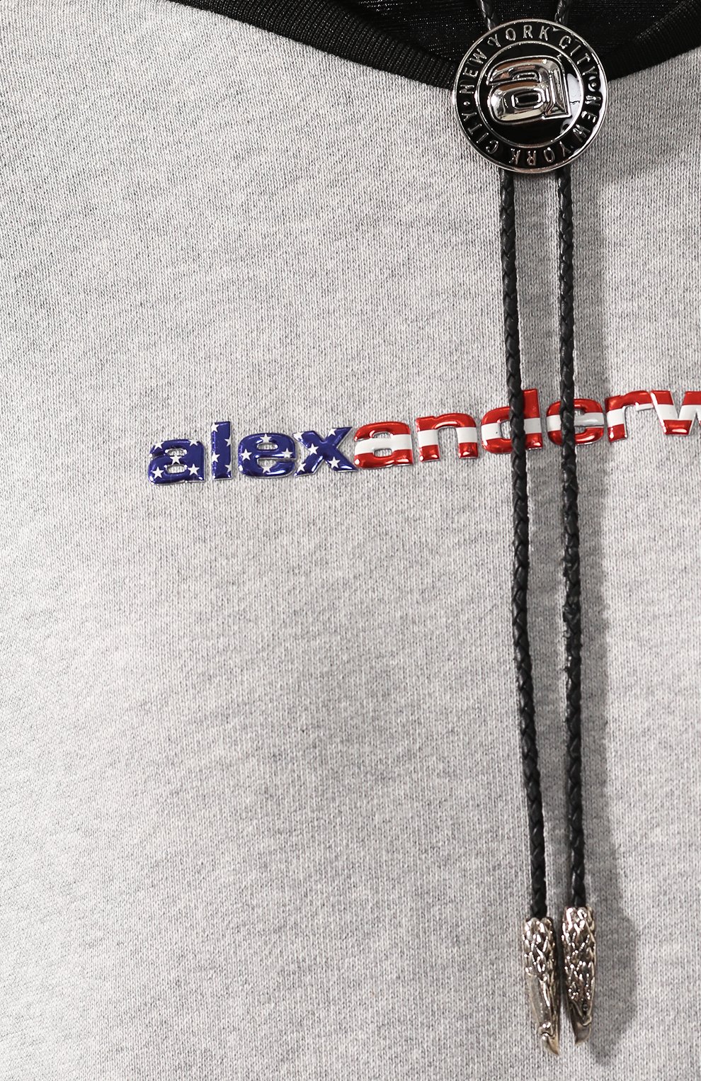 Хлопковое худи ALEXANDER WANG, арт. 1W491161Z1, фото 5