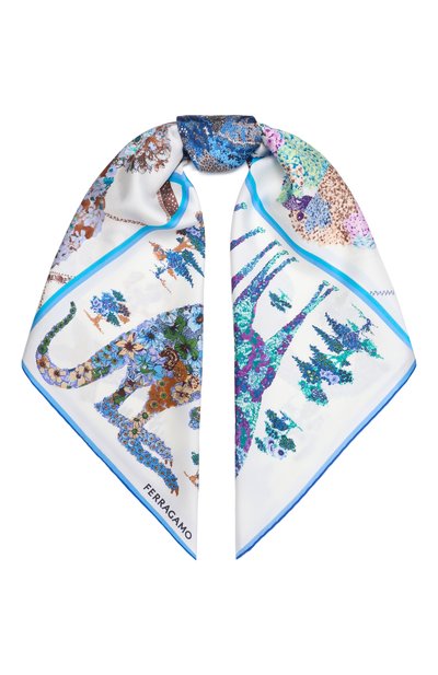 Шелковый платок FERRAGAMO, арт. 310217/785449, фото 1