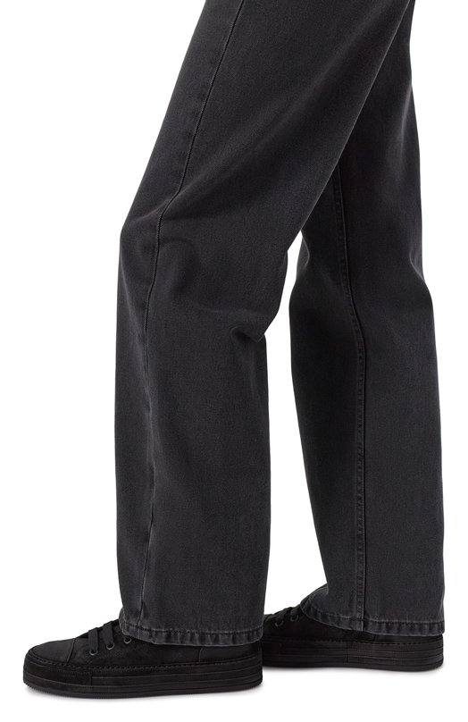 Замшевые кеды Orvo Ann Demeulemeester B0012570/LT147 Чёрный  B0012570/LT147 Фото 3