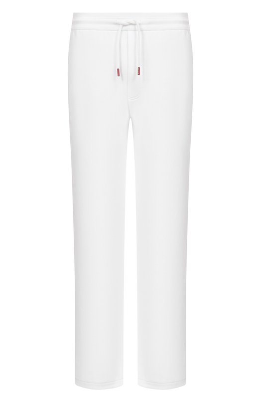 Хлопковые брюки Kiton UMKY02301 Белый UMKY02301