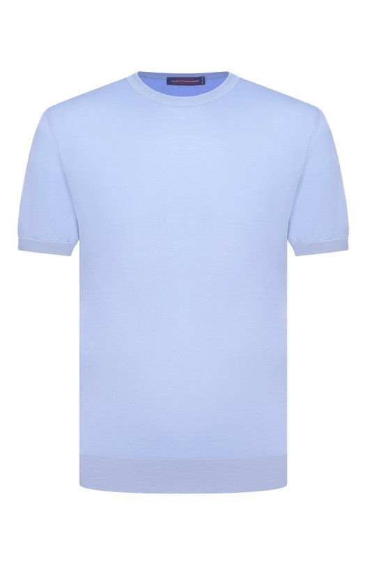 Джемпер из кашемира и шерсти Stefano Ricci W505506G10/W26150 Голубой W505506G10/W26150