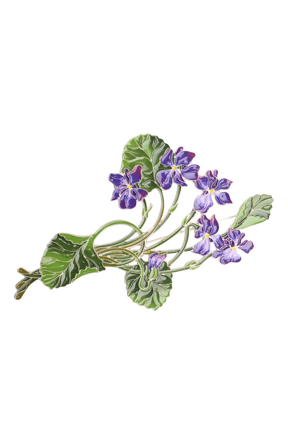 Брошь фиалка лесная РУССКИЕ САМОЦВЕТЫ, арт. 41537, фото 1