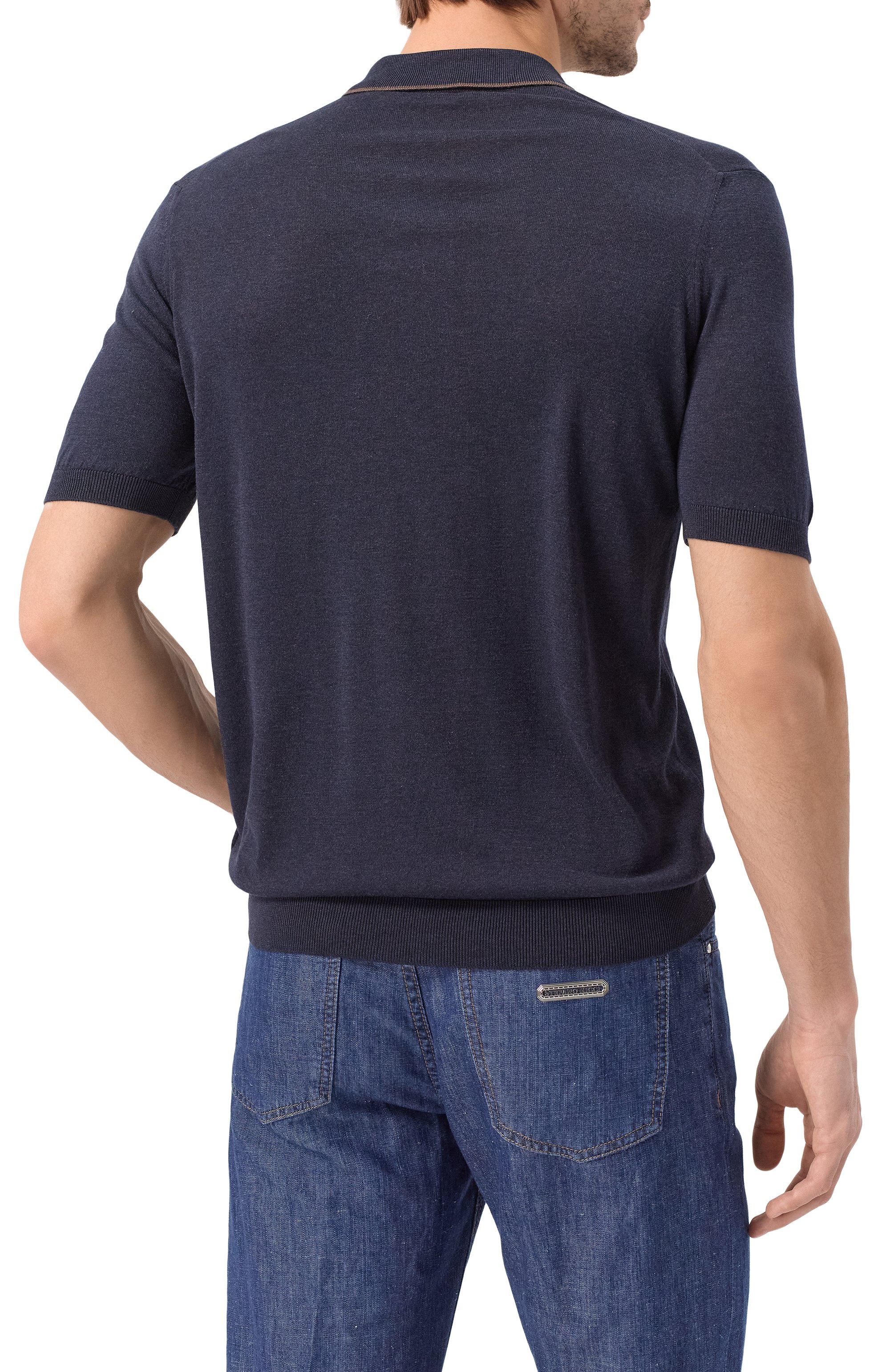 Шелковое поло GRAN SASSO, арт. 43166/23506, фото 4