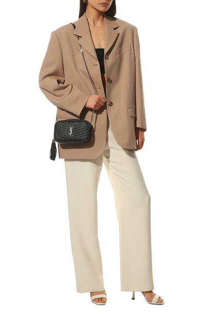 Сумка lou mini SAINT LAURENT черного цвета по цене 121000 руб., арт. 612579/1GF02, фото 3 Сумка lou mini SAINT LAURENT, арт. 612579/1GF02, фото 3