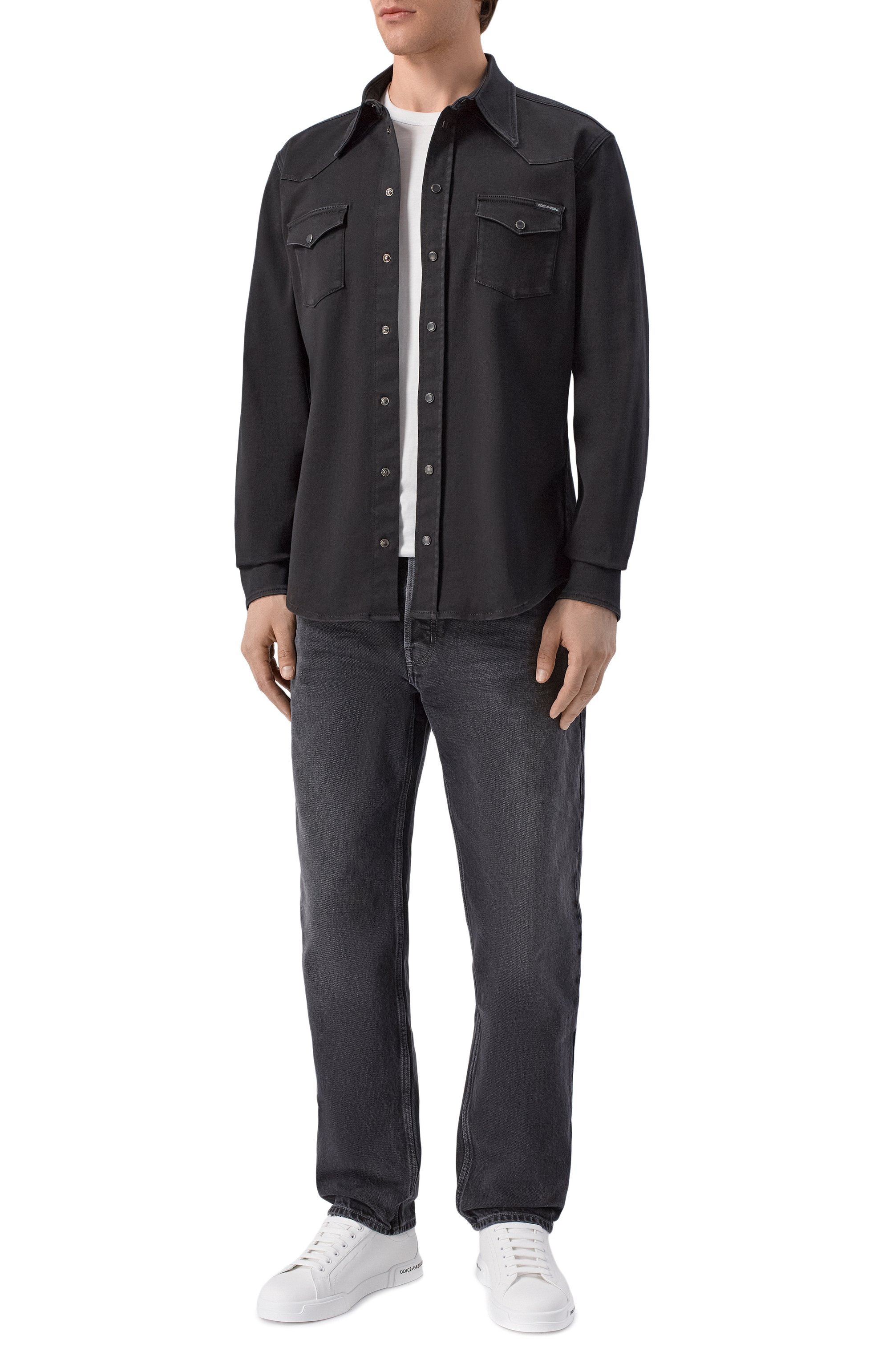 Джинсовая рубашка DOLCE & GABBANA, арт. G5JC8D/G80W8, фото 2