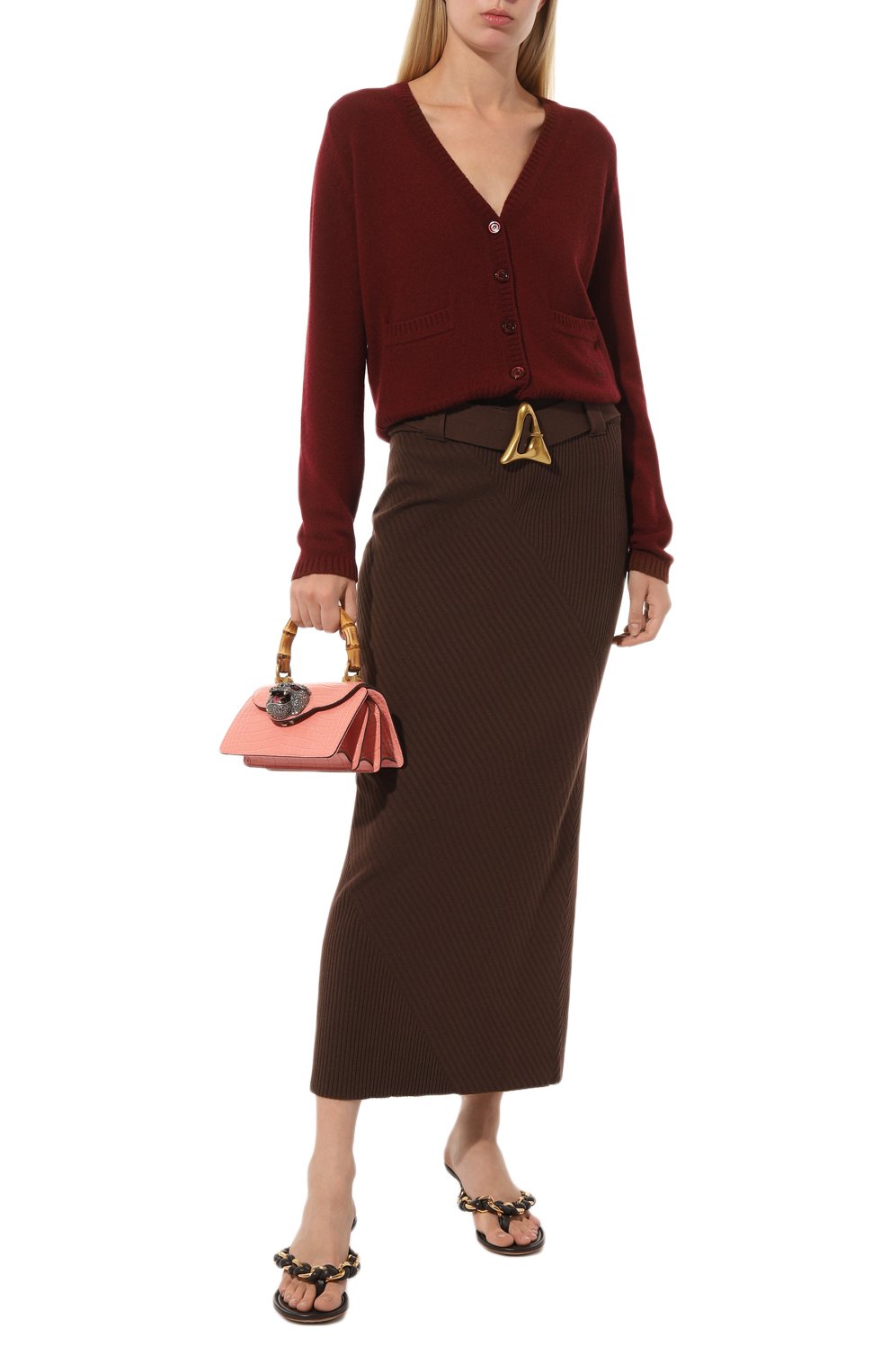 Сумка thiara из кожи аллигатора GUCCI, арт. 488667 EV4AR, фото 7