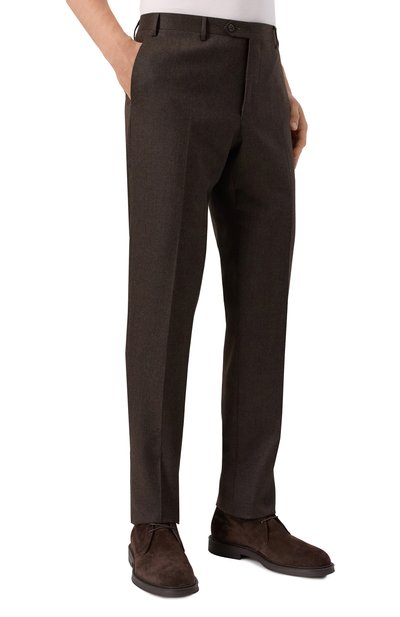Шерстяные брюки CORNELIANI, арт. 265B01-2618111, фото 3