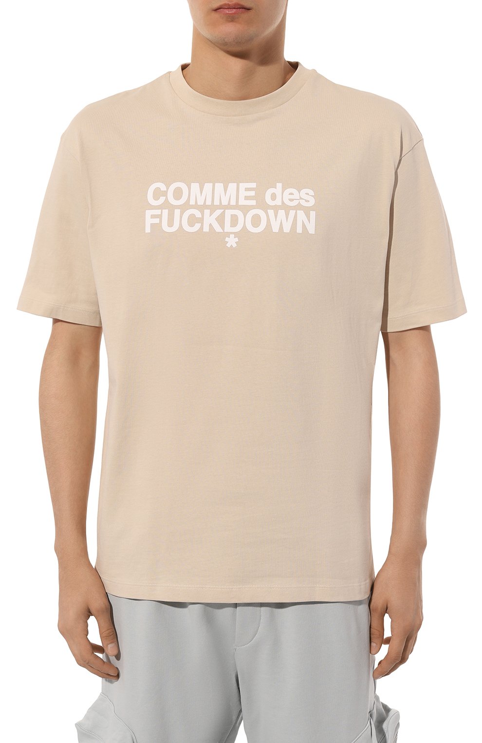 Хлопковая футболка COMME DES FUCKDOWN, арт. CFABM00008, фото 3