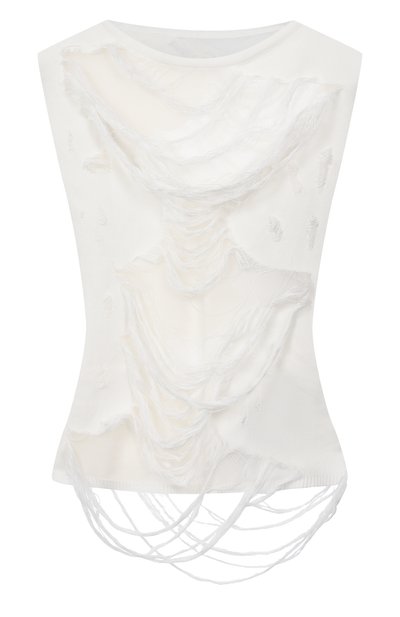 Женский хлопковый топ MM6, арт. S62NC0169/M13121