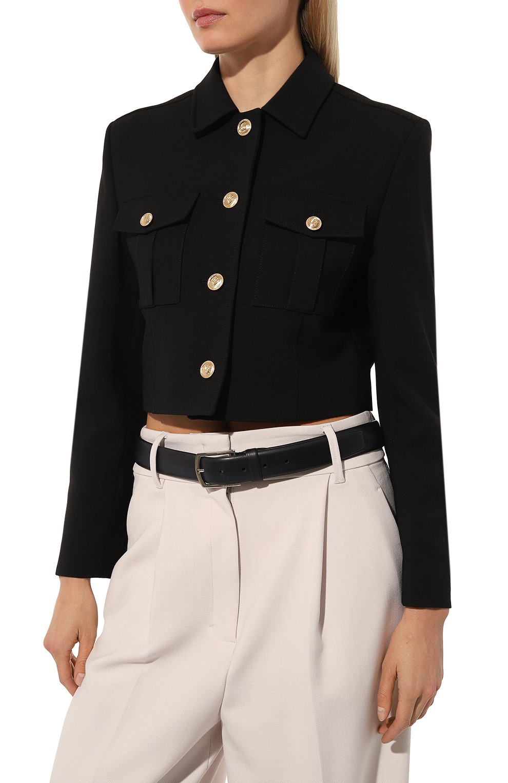 Жакет JUUN.J черного цвета по цене 94500 руб., арт. JW3111W015, фото 3 Жакет JUUN.J, арт. JW3111W015, фото 3