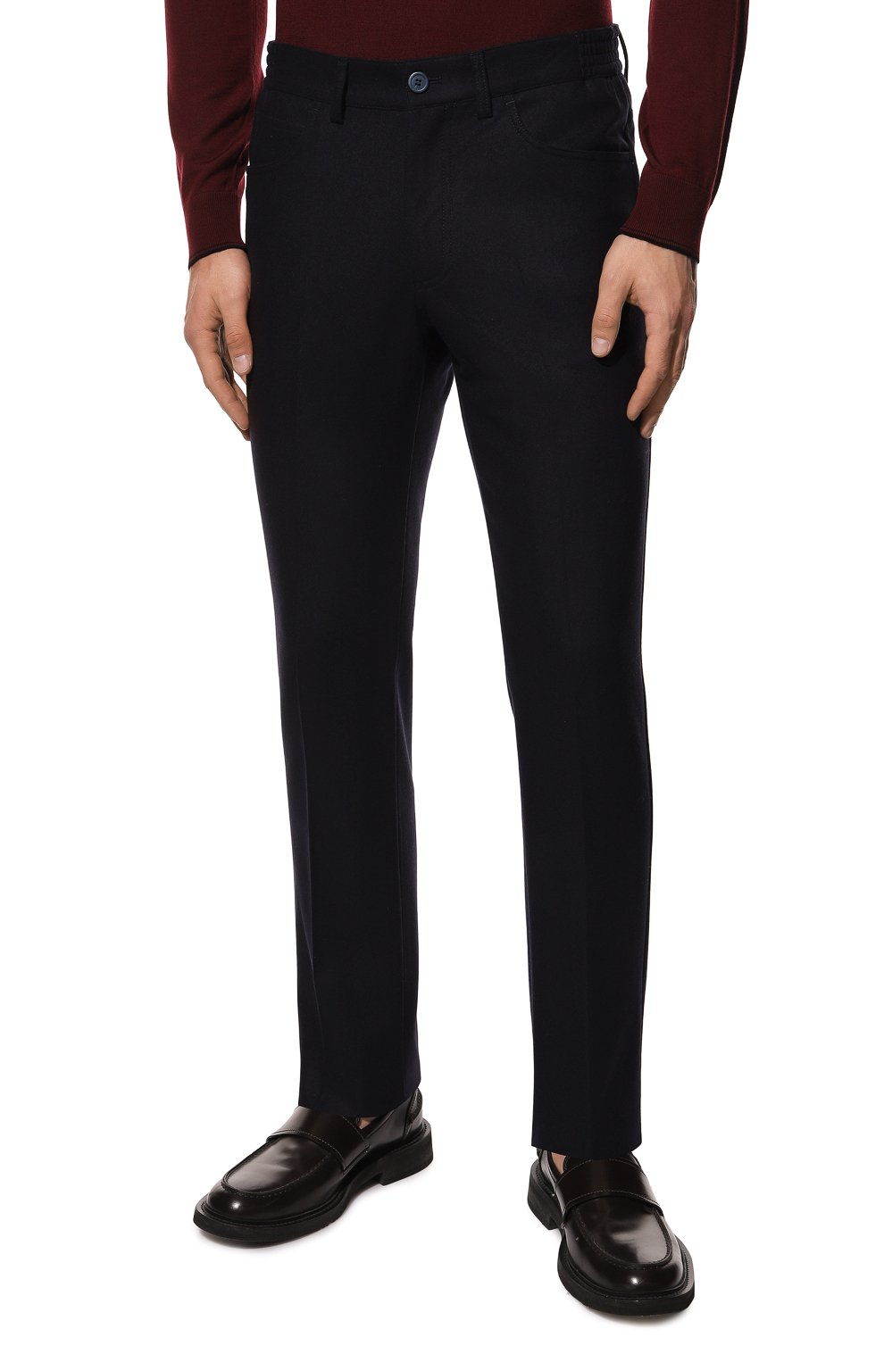 Брюки из шерсти и кашемира STEFANO RICCI, арт. M1T2400321/WKC601, фото 3