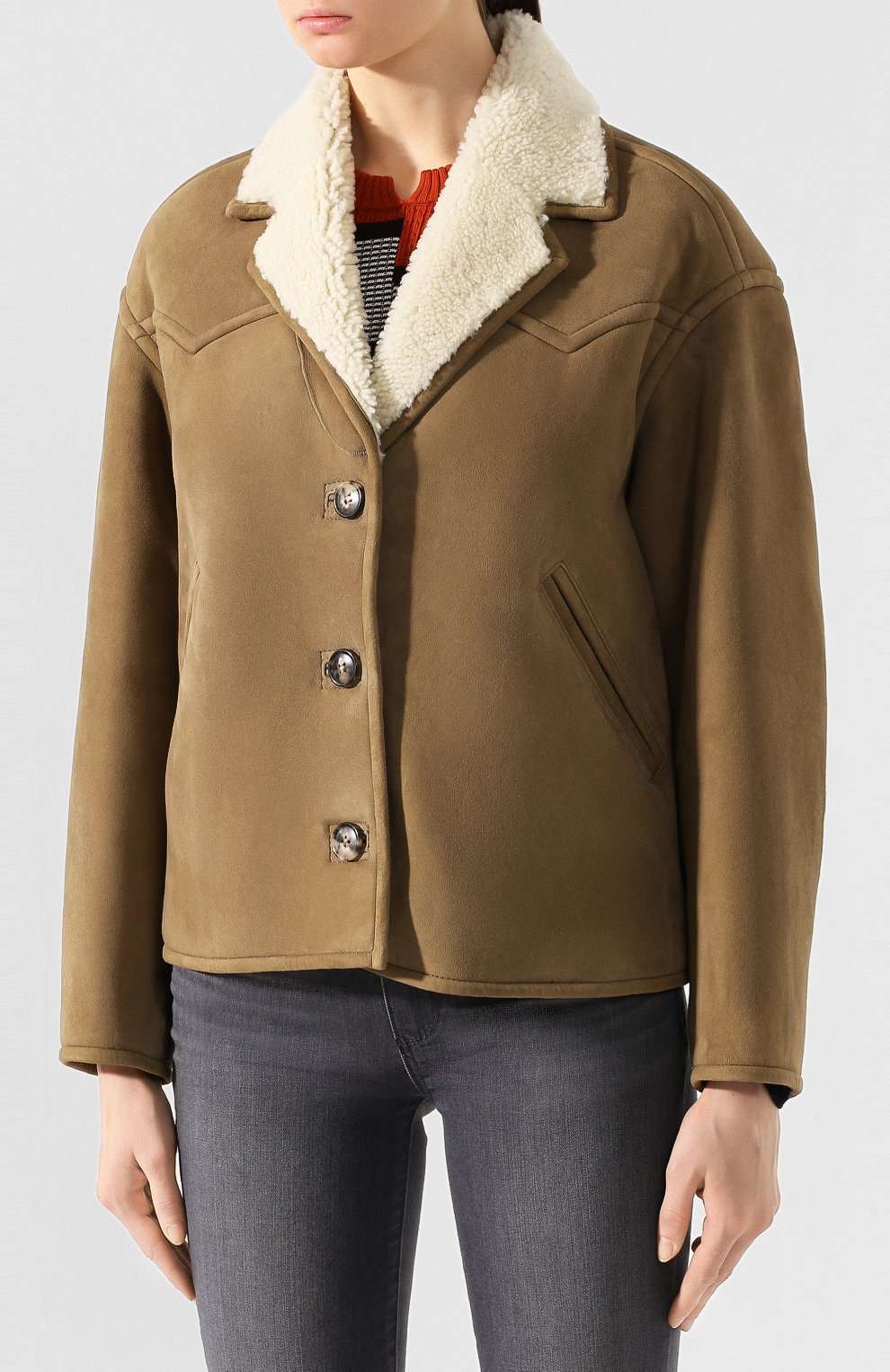 Укороченная дубле�нка ISABEL MARANT ETOILE, арт. MA0504-20P078E/FABI0, фото 3