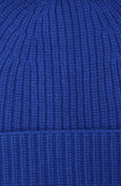 Шапка из шерсти и кашемира DANIELE FIESOLI синего цвета по цене 3635 руб., арт. DF 8010, фото 3 Шапка из шерсти и кашемира DANIELE FIESOLI, арт. DF 8010, фото 3