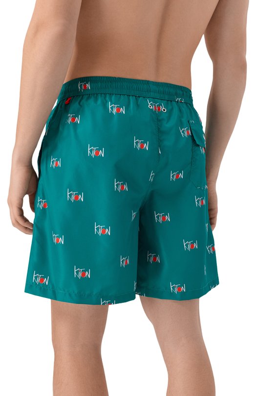 Плавки-шорты Kiton UC0M5CK0745H39 Зелёный  UC0M5CK0745H39 Фото 3
