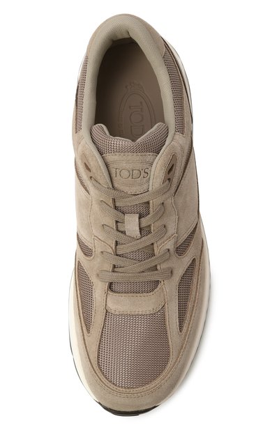 Комбинированные кроссовки TOD’S хаки цвета по цене 105000 руб., арт. XXM63K0JN90/NT9, фото 5 Комбинированные кроссовки TOD’S, арт. XXM63K0JN90/NT9, фото 5
