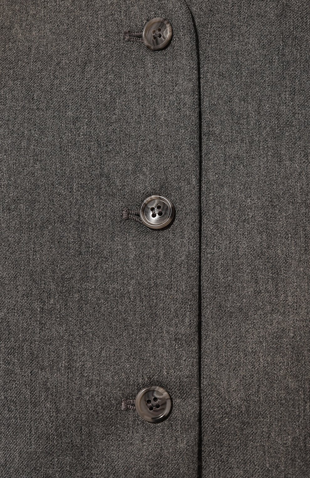 Жилет из вискозы и шерсти THE ANDAMANE серого цвета по цене 35150 руб., арт. T160911A/TNV115, фото 5 Жилет из вискозы и шерсти THE ANDAMANE, арт. T160911A/TNV115, фото 5