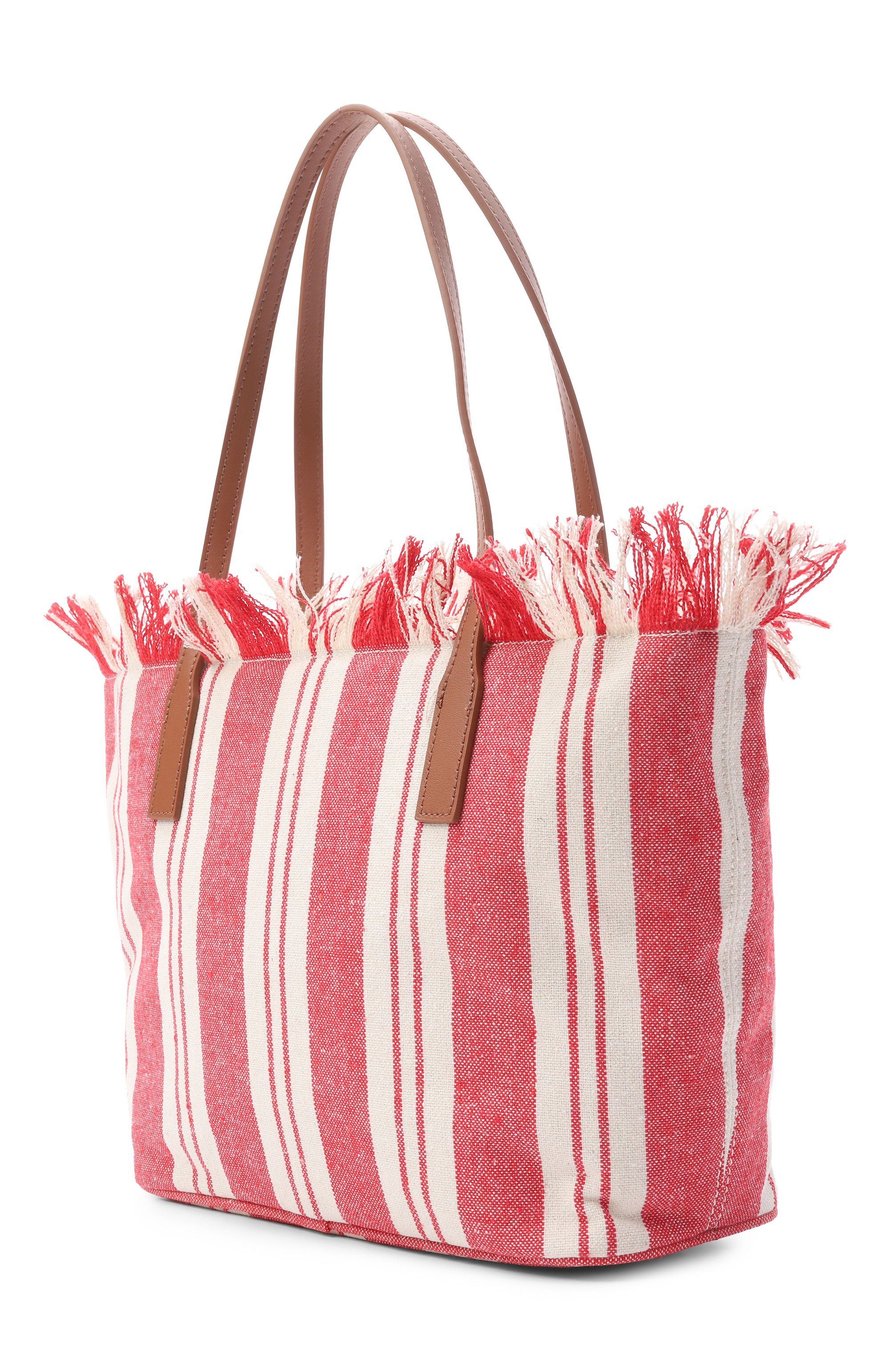 Сумка city medium MC2 SAINT BARTH красного цвета по цене 18150 руб., арт. CBMF001-01761L/CITY BAG MID FRINGE, фото 4 Сумка city medium MC2 SAINT BARTH, арт. CBMF001-01761L/CITY BAG MID FRINGE, фото 4