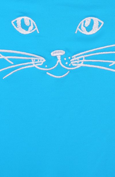 Слитный купальник NATAYAKIM голубого цвета по цене 17100 руб., арт. NY-020/19К, фото 3 Слитный купальник NATAYAKIM, арт. NY-020/19К, фото 3