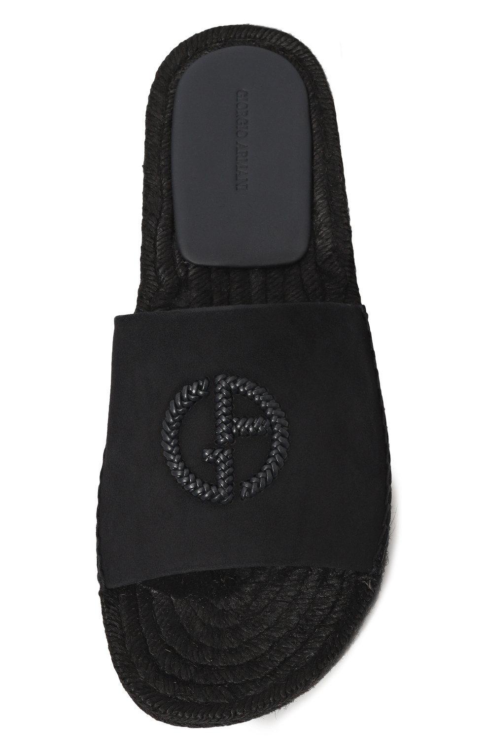 Замшевые шлепанцы GIORGIO ARMANI, арт. X2S028/XN911, фото 6