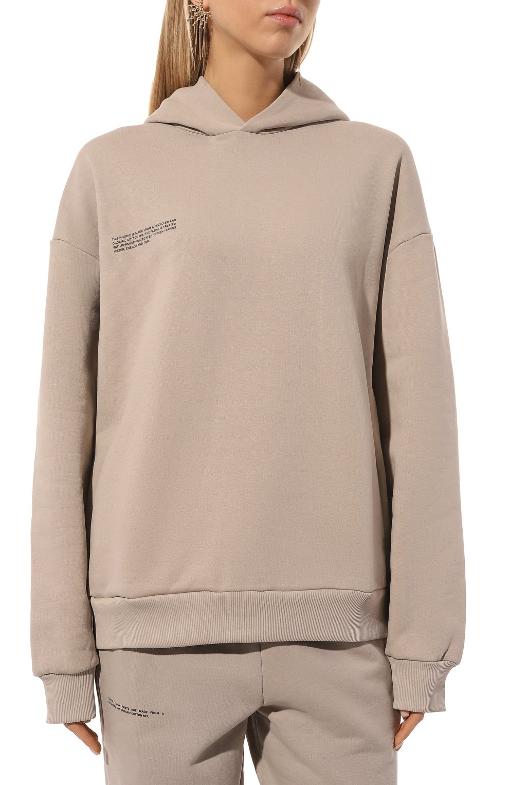 Хлопковое худи PANGAIA, арт. 10000300, фото 3