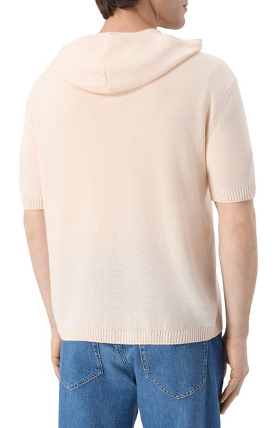 Джемпер изо льна и кашемира MVST светло-бежевого цвета по цене 93700 руб., арт. 25E/X1P/0/A004/7639, фото 4 Джемпер изо льна и кашемира MVST, арт. 25E/X1P/0/A004/7639, фото 4