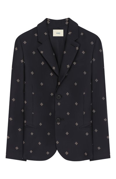 Пиджак из хлопка и шерсти FENDI, арт. JMA177/AACS/8A-12+, фото 1