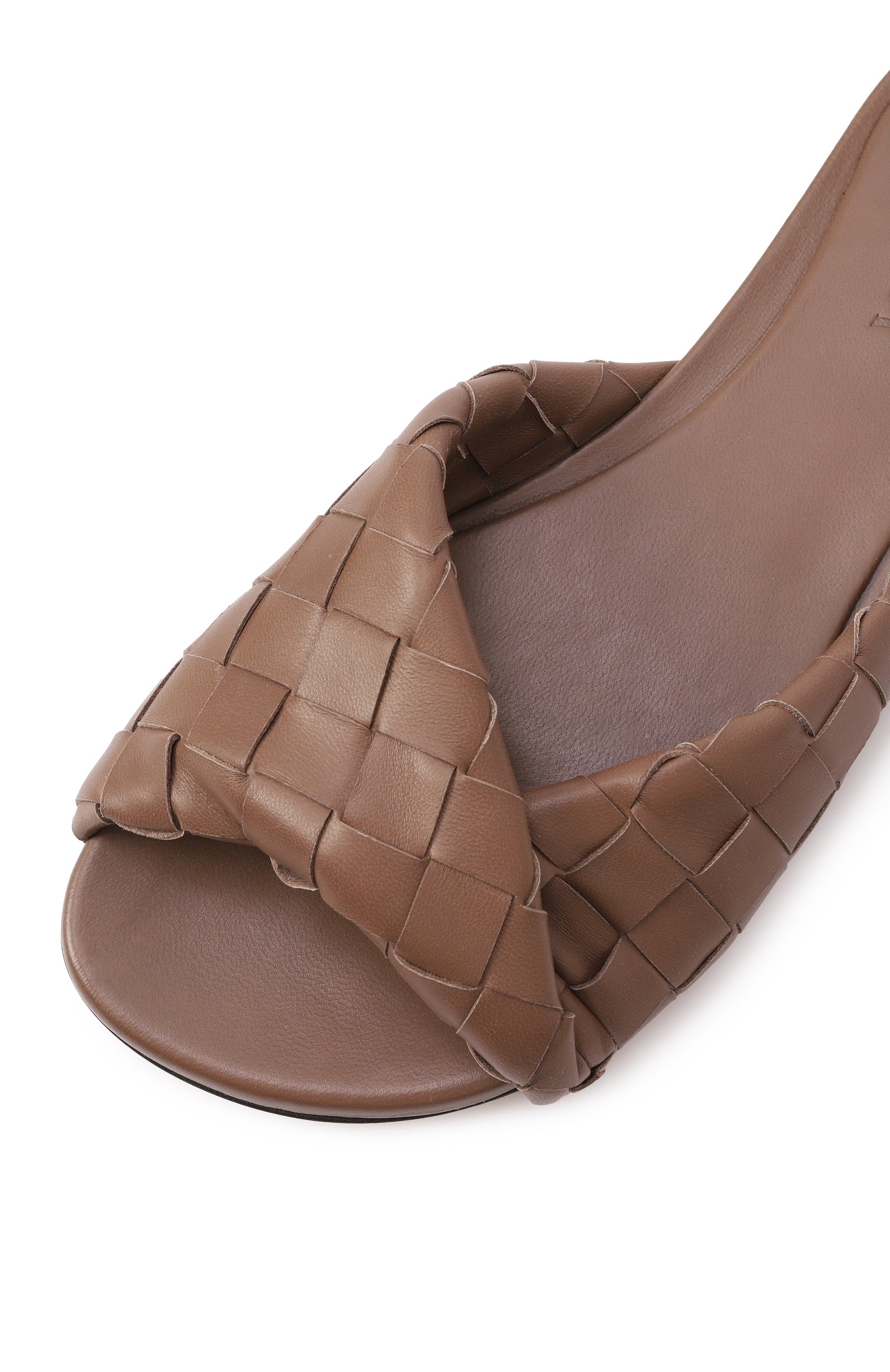 Кожаные шлепанцы blink BOTTEGA VENETA, арт. 806918/V2ED0, фото 7