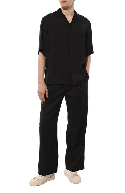 Рубашка из вискозы и шел ка MOSCHINO, арт. 231ZMA0202/2649, фото 2