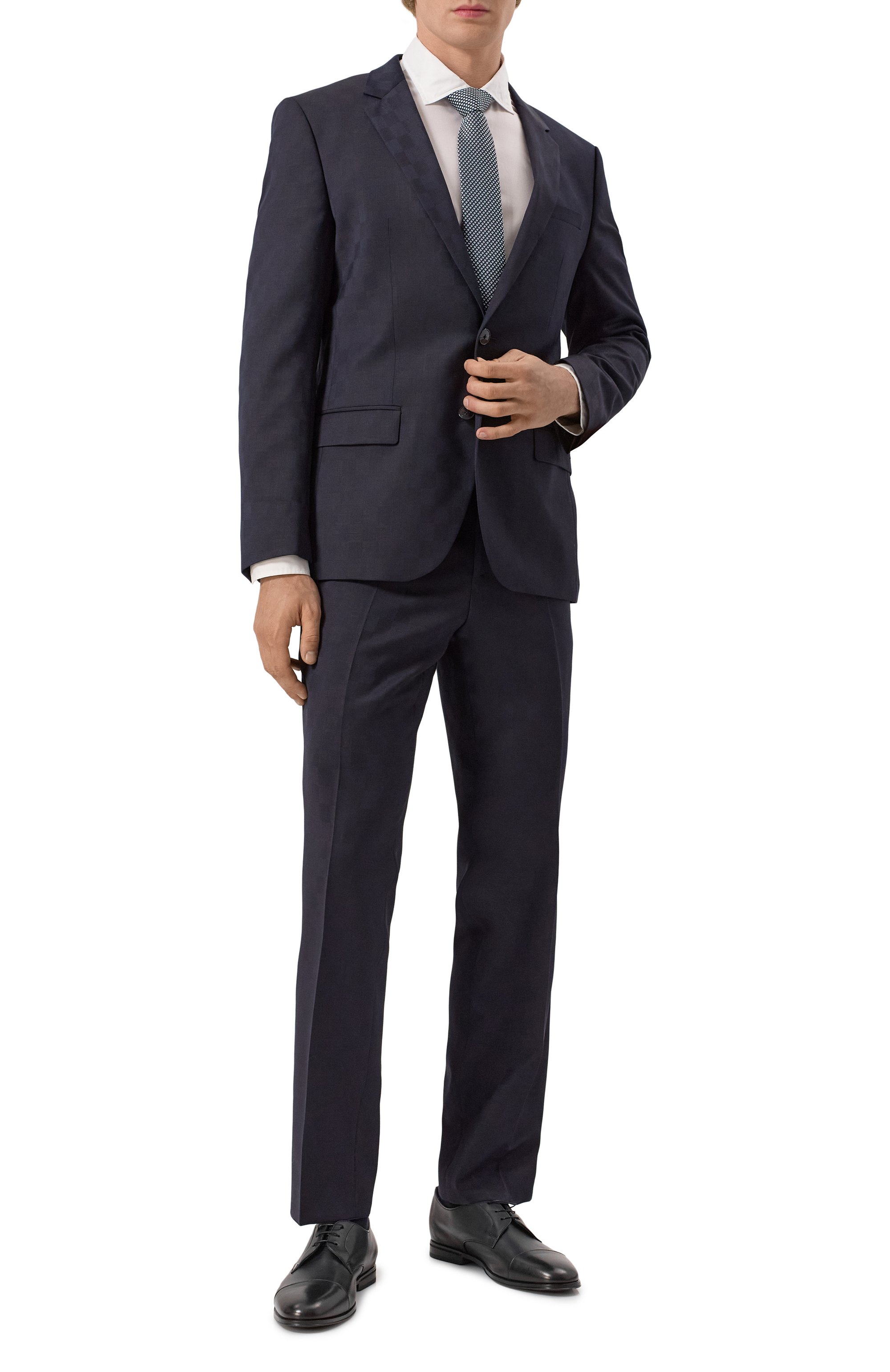 Кожаные дерби DOUCAL'S, арт. DU3395N0TTUZ216N, фото 2