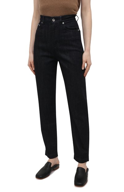 Джинсы DOLCE & GABBANA темно-синего цвета по цене 67200 руб., арт. FTBXGD/G8DA5, фото 3 Джинсы DOLCE & GABBANA, арт. FTBXGD/G8DA5, фото 3