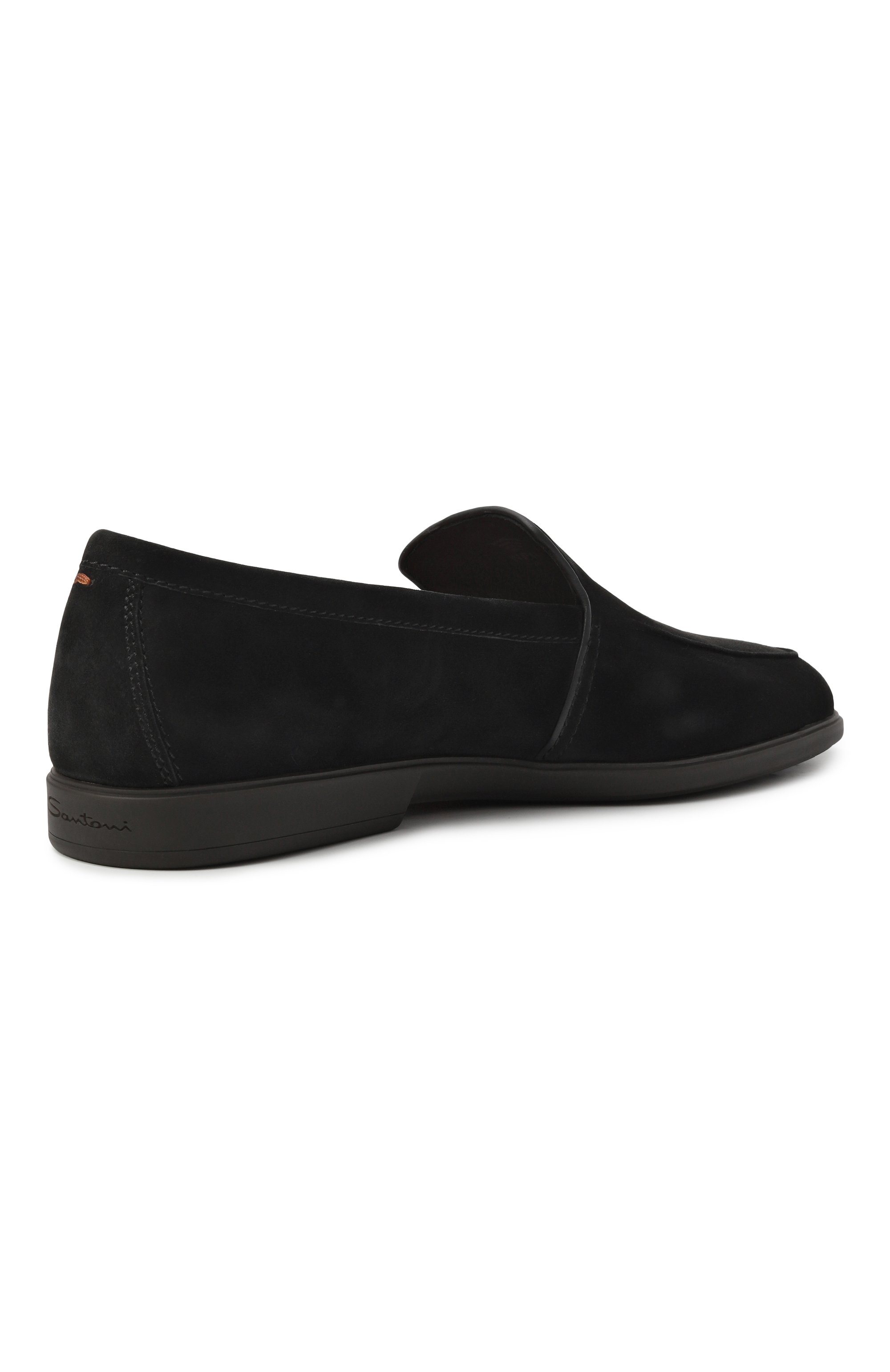 Замшевые лоферы malibu SANTONI, арт. MGAG18829SM0SEAA, фото 5