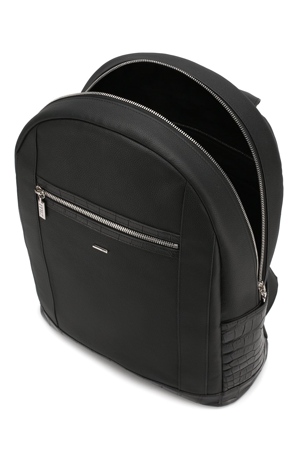 Рюкзак с отделкой из кожи аллигатора ZILLI, арт. MJP-0BR03-A0490/0001/AMIS, фото 4