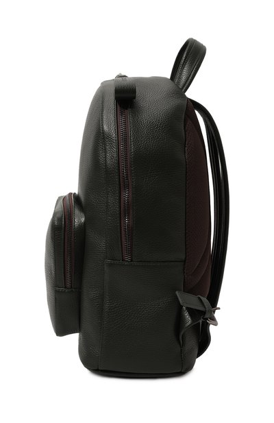 Кожаный рюкзак DOUCAL'S темно-зеленого цвета по цене 72950 руб., арт. DZ0005--02UF9720, фото 4 Кожаный рюкзак DOUCAL'S, арт. DZ0005--02UF9720, фото 4