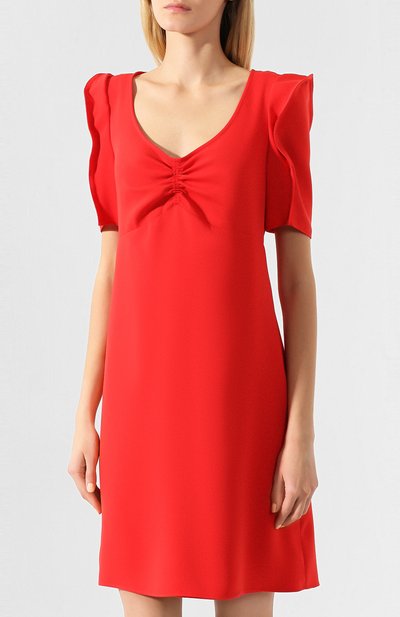 Платье KENZO красного цвета по цене 38950 руб., арт. FA52R01475AM, фото 3 Платье KENZO, арт. FA52R01475AM, фото 3