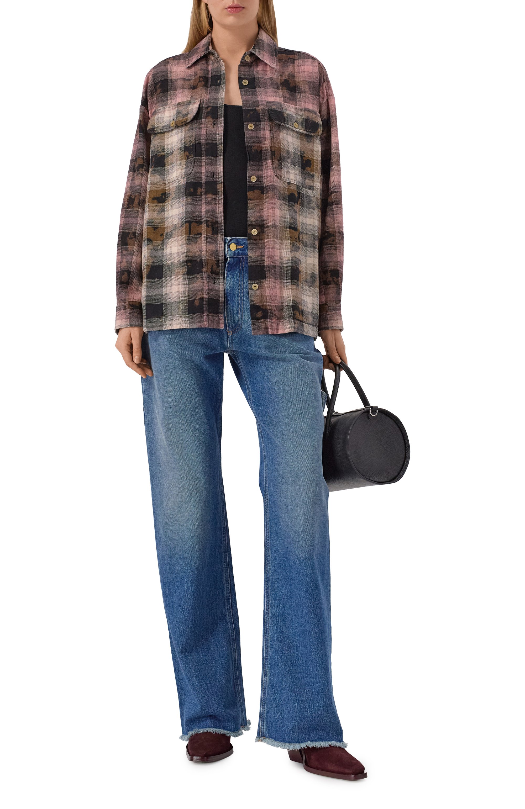 Рубашка PALM ANGELS, арт. PWGE029F25FAB001, фото 2