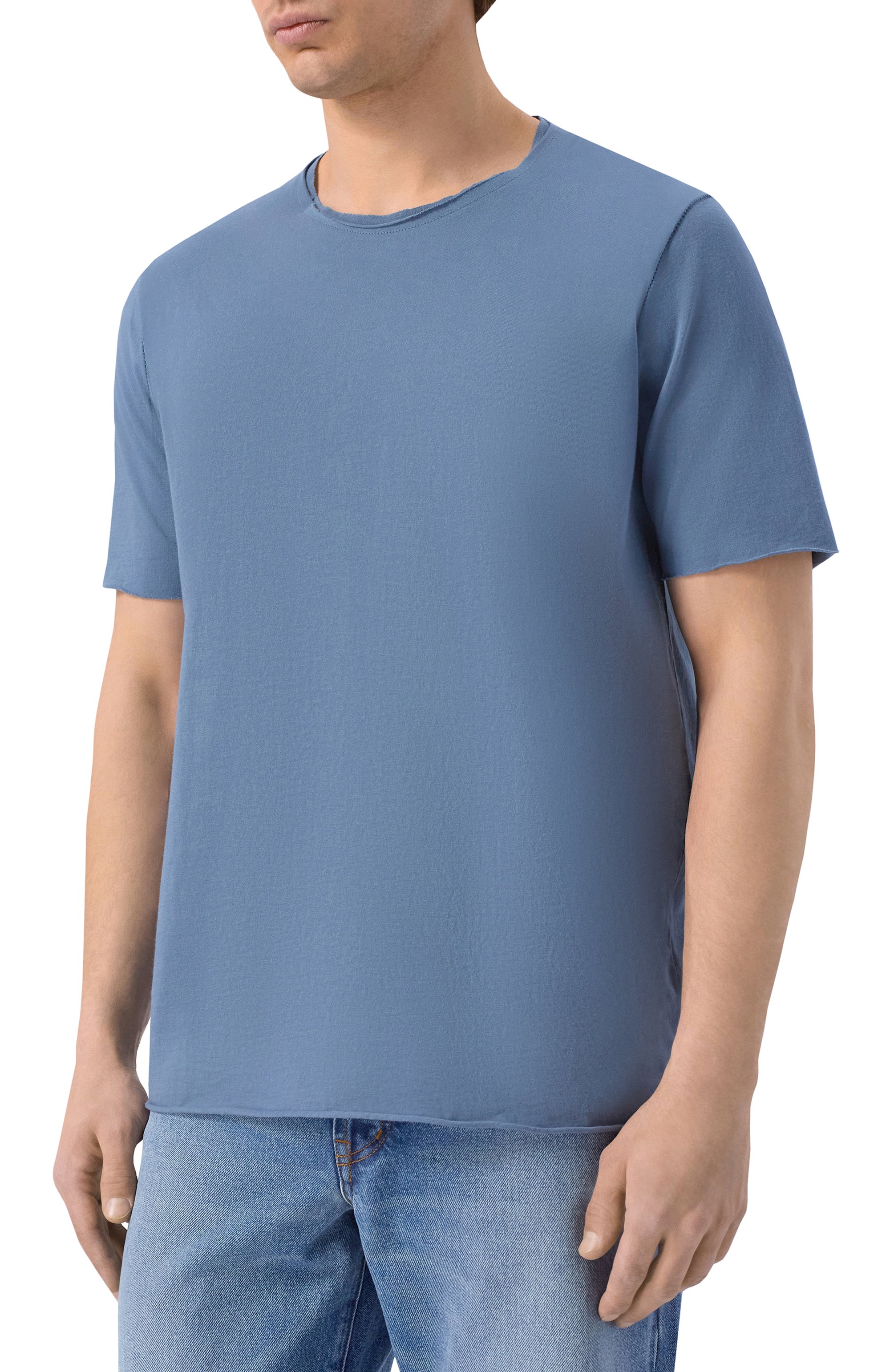 Хлопковая футболка HANNES ROETHER, арт. D35DAY.242.213, фото 3