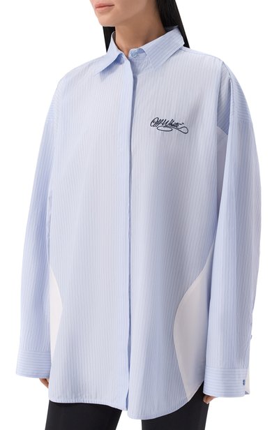 Хлопковая рубашка OFF-WHITE, арт. 2FB00670T, фото 3