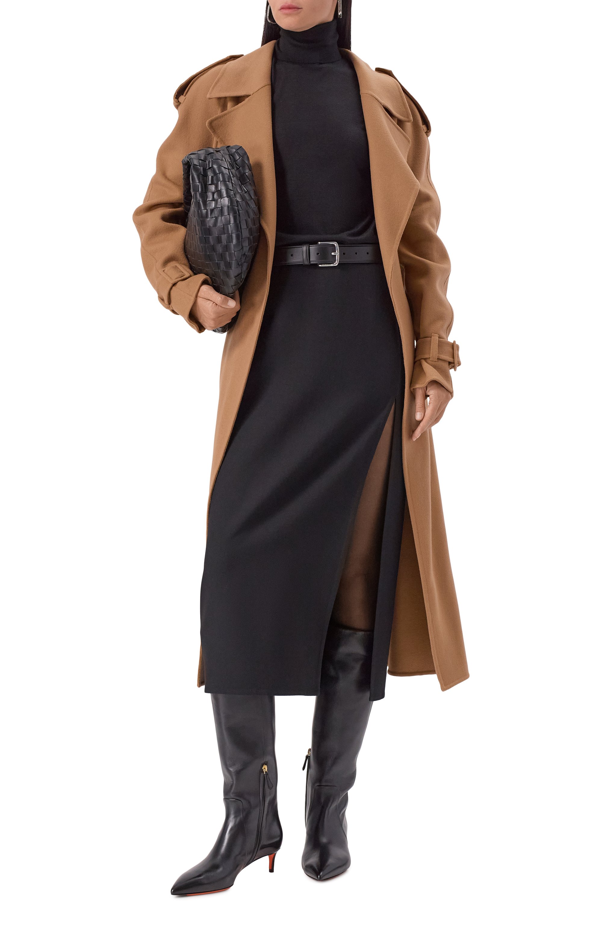 Кожаные сапоги SANTONI, арт. WSLG71756HI2NHPE, фото 2