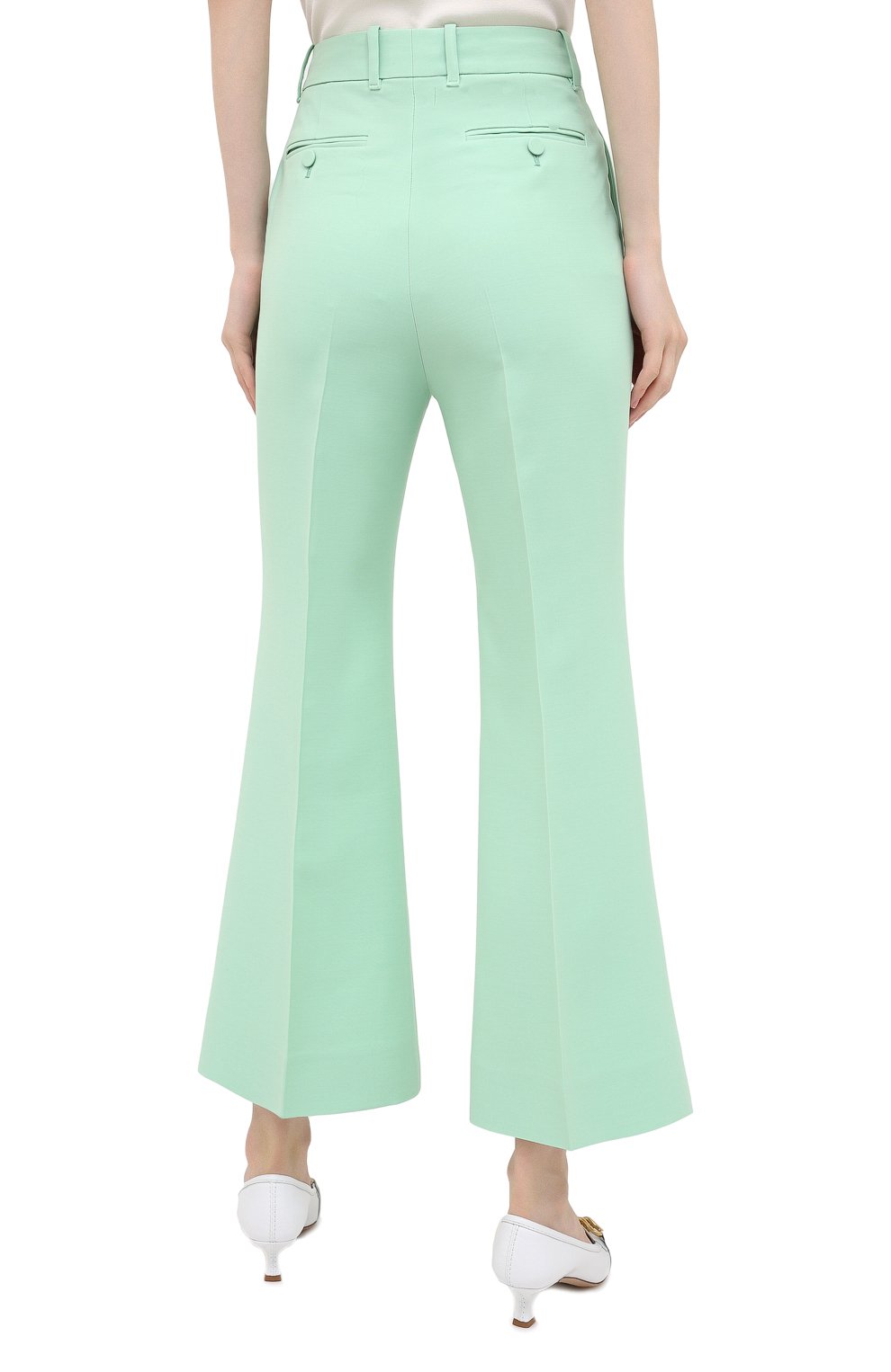 Брюки из шелка и шерсти GUCCI, арт. 632257/ZAD88, фото 4