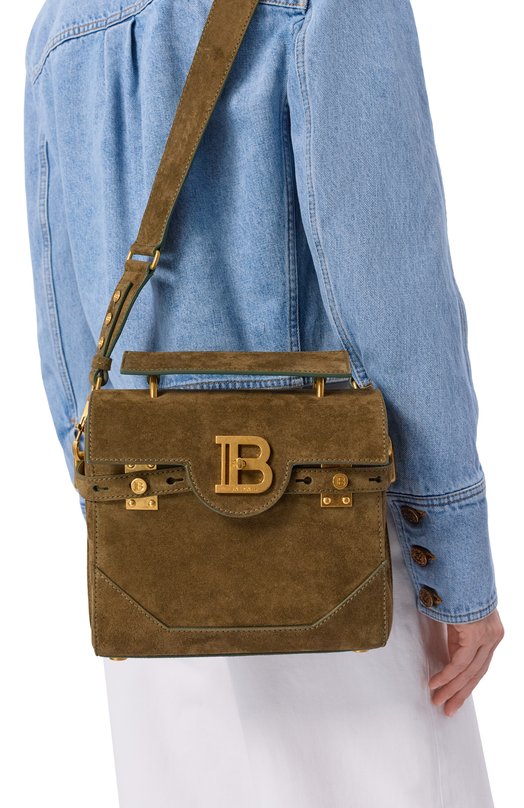 Сумка B-Buzz 23 Balmain FN0DB526/LCTY Хаки  FN0DB526/LCTY Фото 2