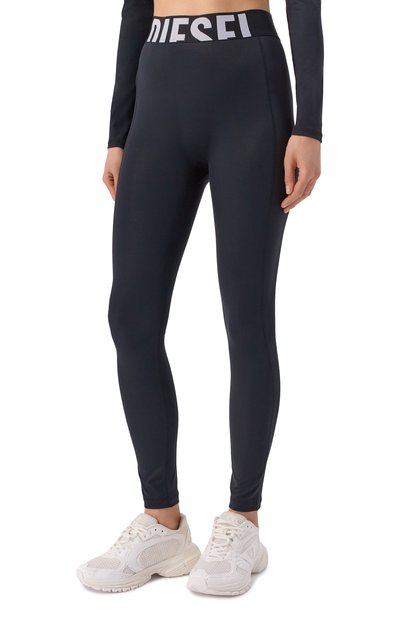 Легинсы DIESEL черного цвета по цене 18500 руб., арт. A18279/0PLAR, фото 3 Легинсы DIESEL, арт. A18279/0PLAR, фото 3