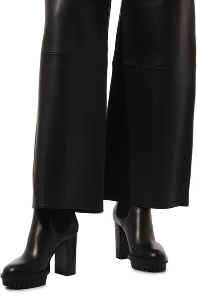 Кожаные ботильоны GIANVITO ROSSI, арт. G73026.70CU0.CLNNER0, фото 3